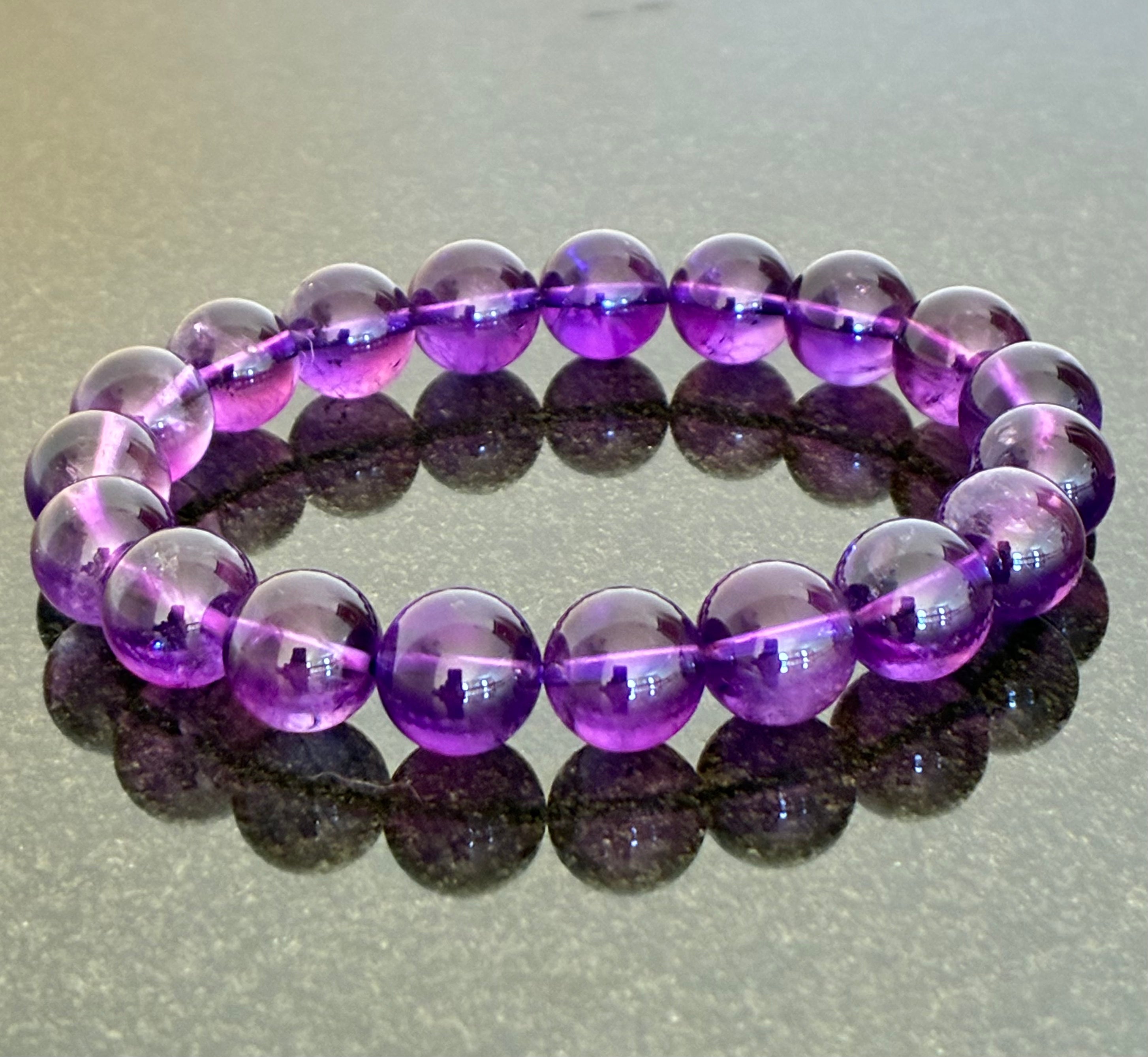 Amethyst  Bracelet - Natural Crystal