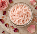 Botanical Salt Foaming Scrub in Rose and Lavender scents by Sola Noor
