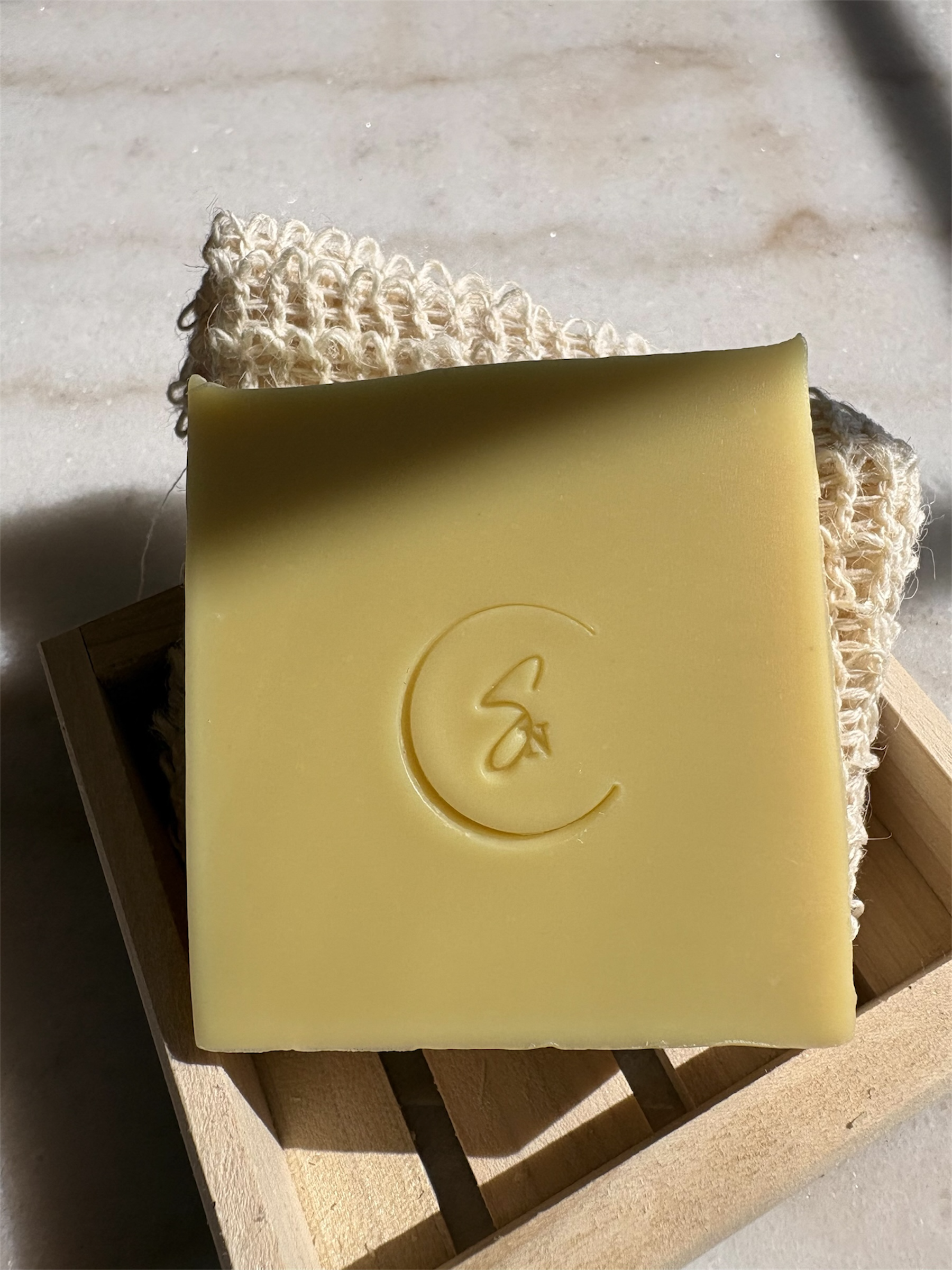 Calendula handmade soap with botanical infusion and creamy lather