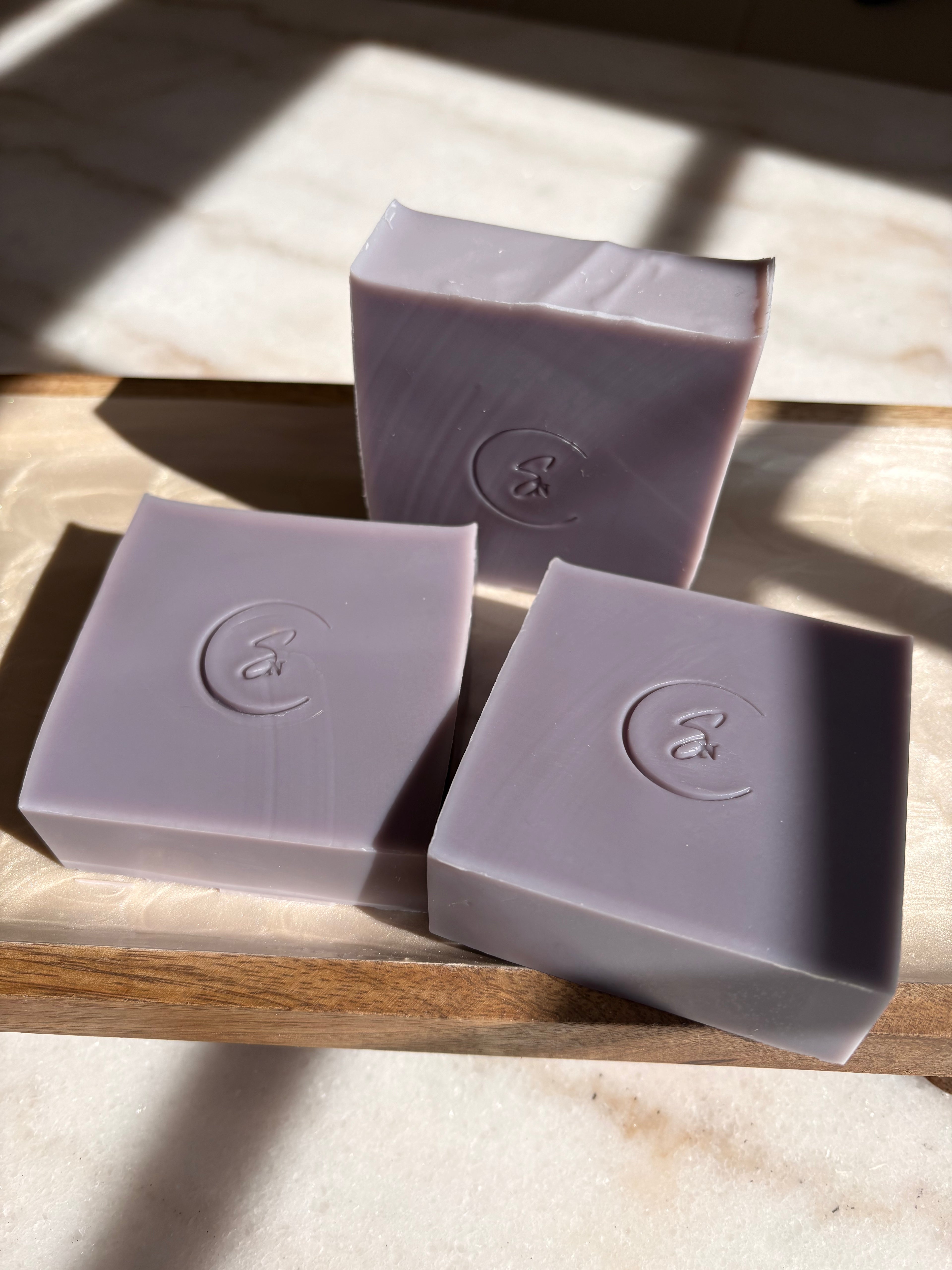 Handmade Gromwell Root Soap crafted with gromwell-infused botanical oil.