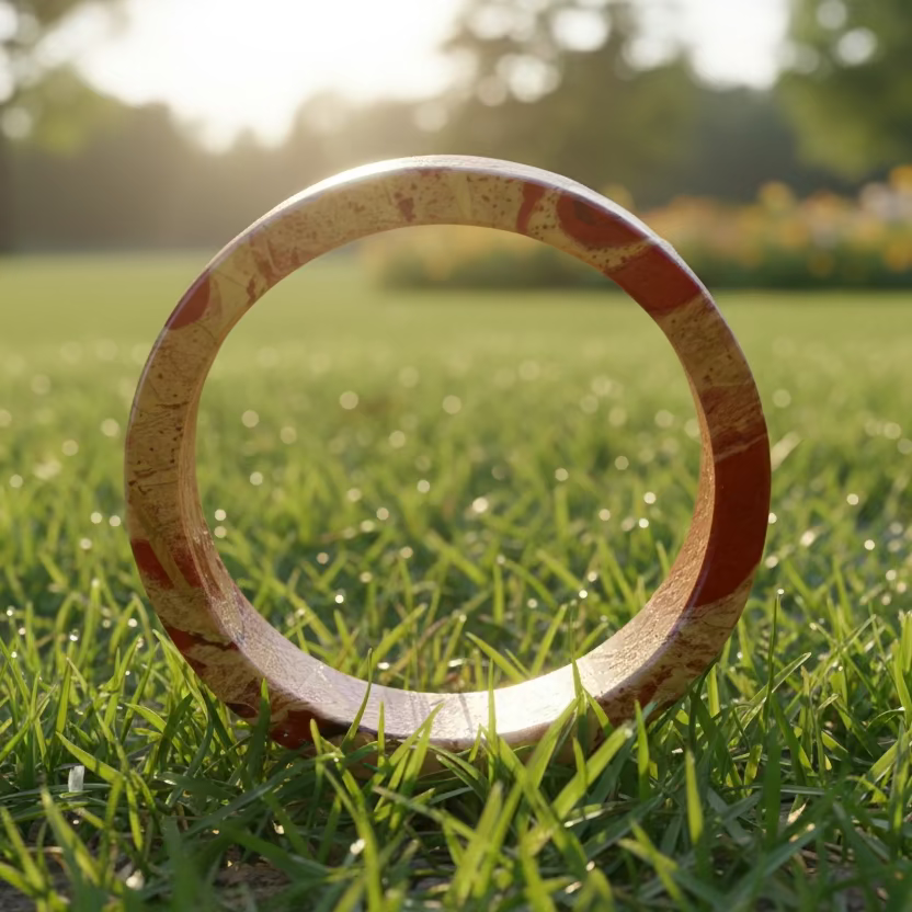 Jasper Bangle - Natural Stone