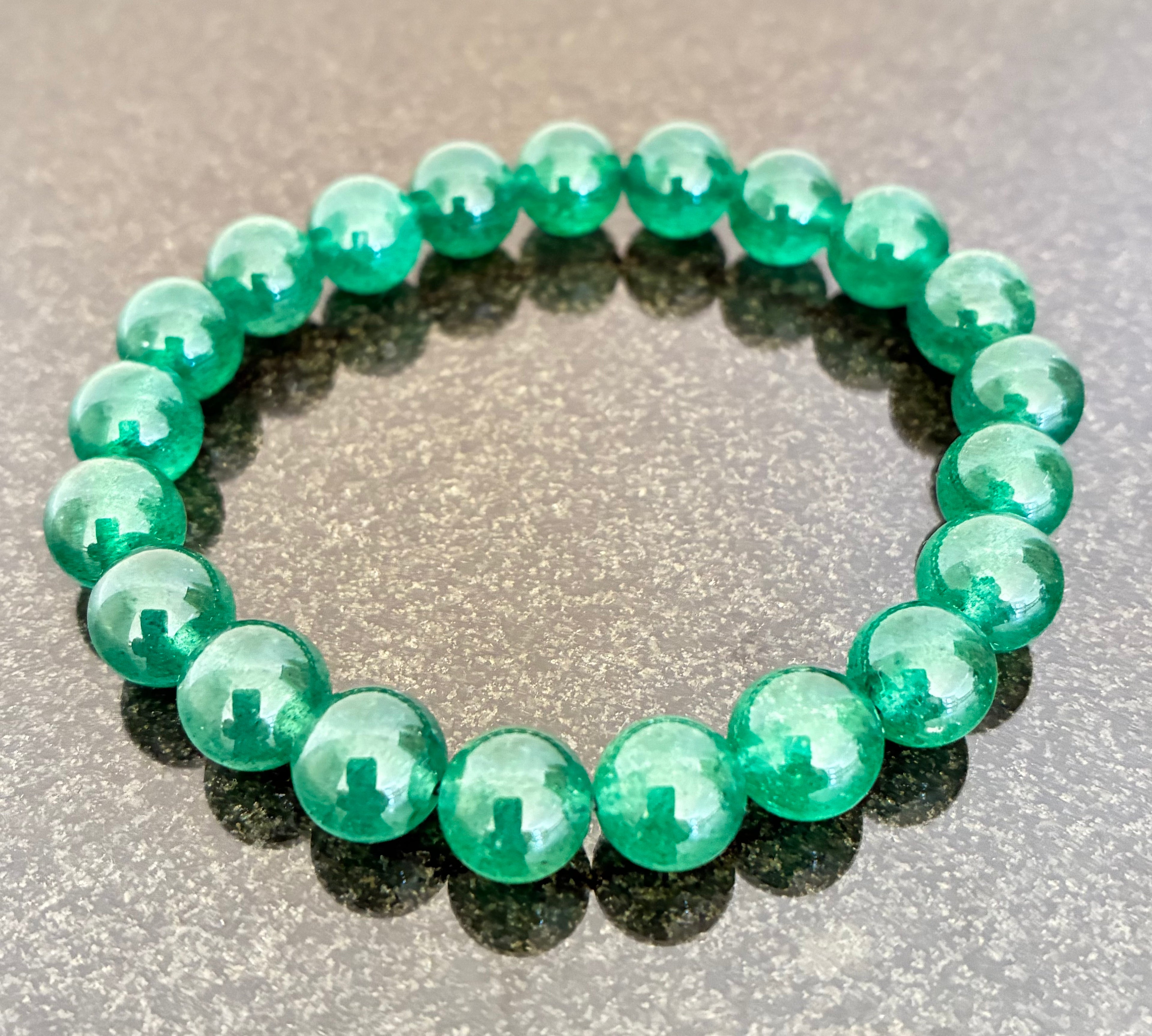 Green Strawberry Quartz  - Natural Crystal