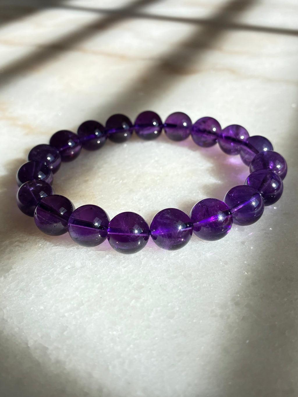 Amethyst  Bracelet - Natural Crystal