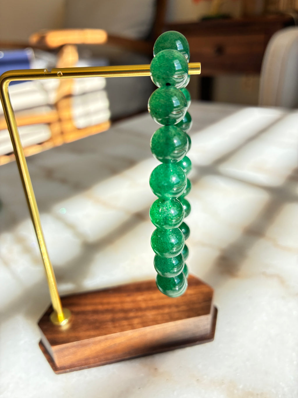 Green Strawberry Quartz  - Natural Crystal