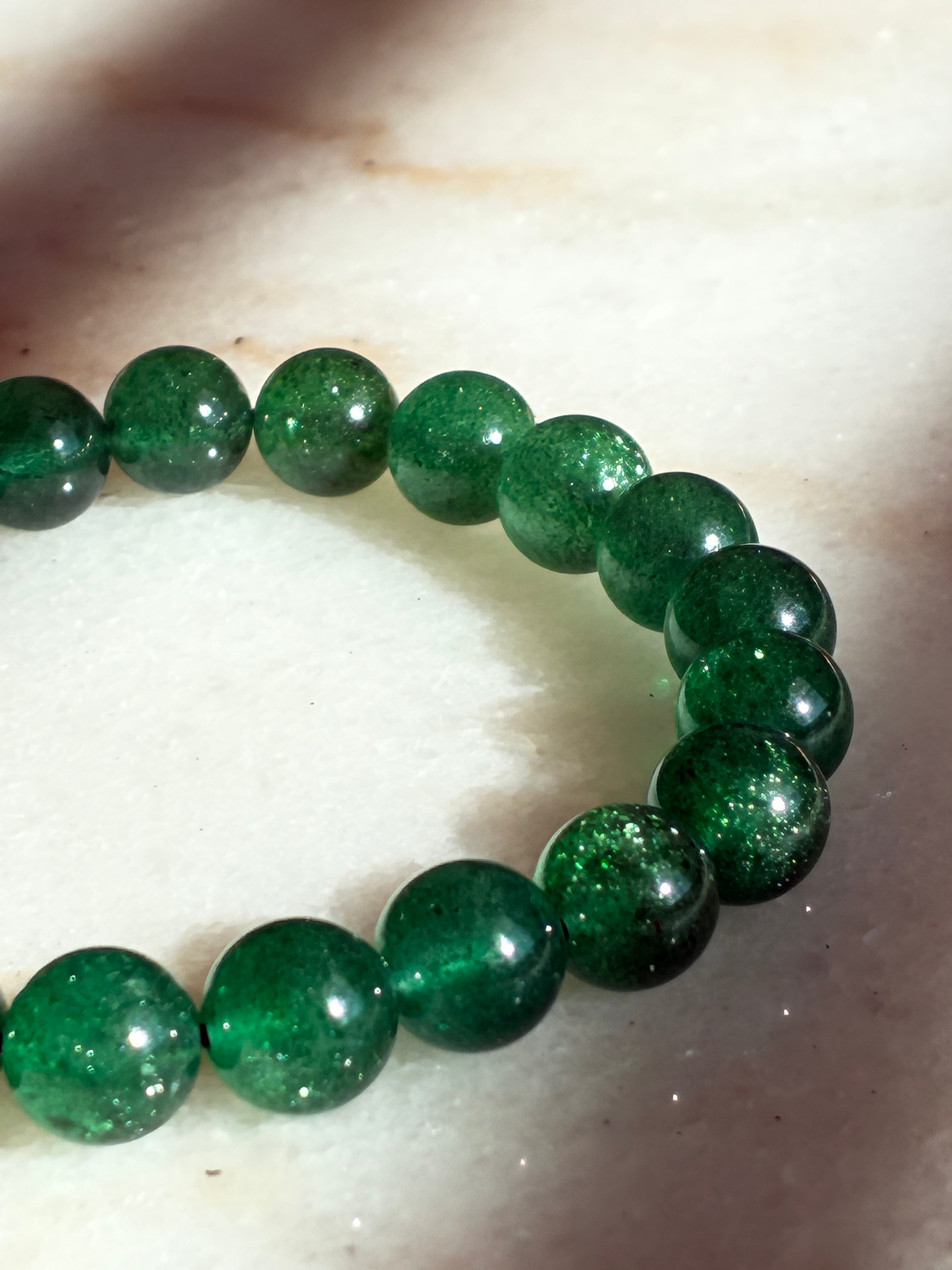 Green Strawberry Quartz  - Natural Crystal