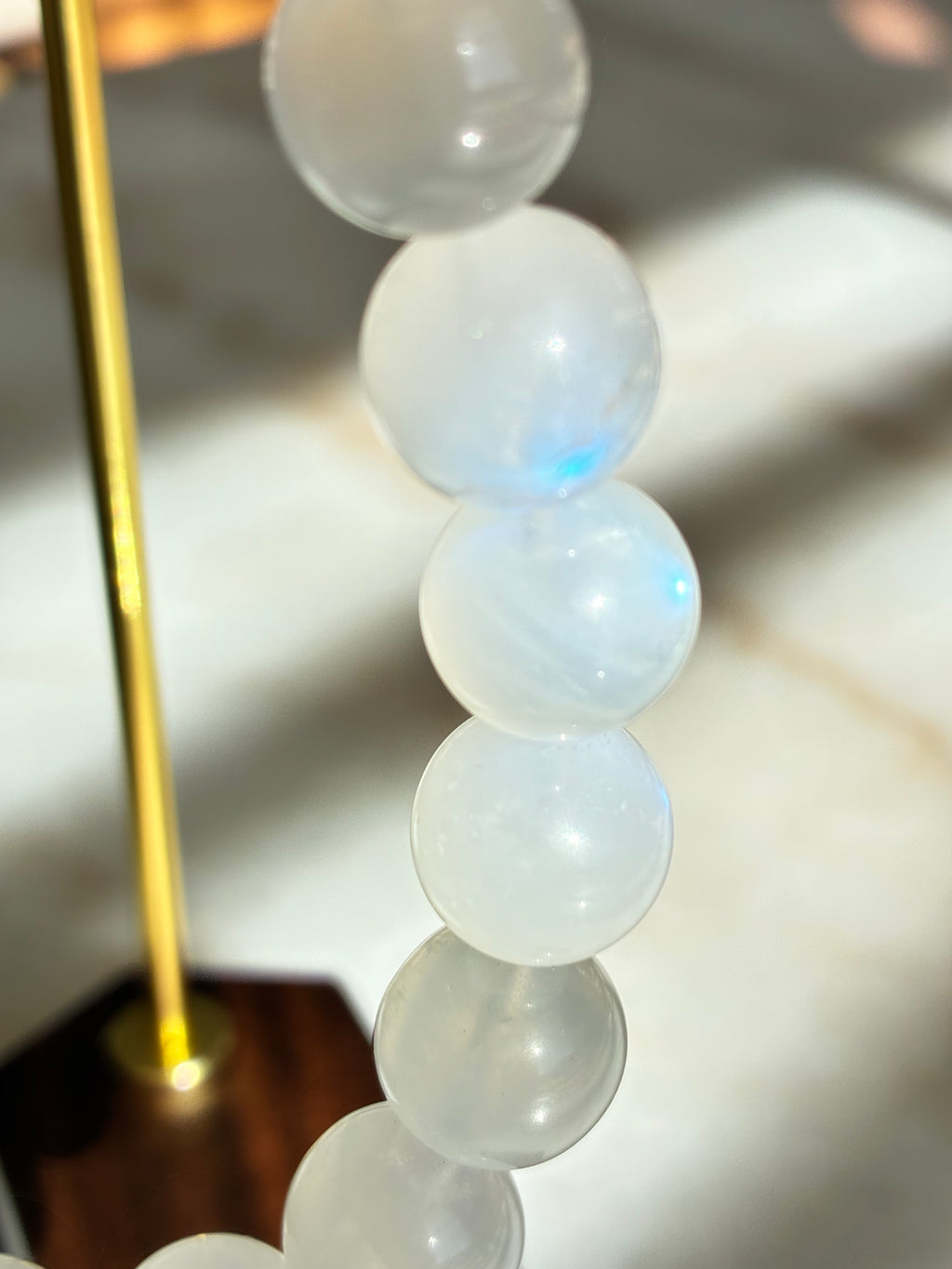 Moonstone Bracelet  - Natural Crystal