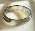Agate Bangle - Natural Crystal