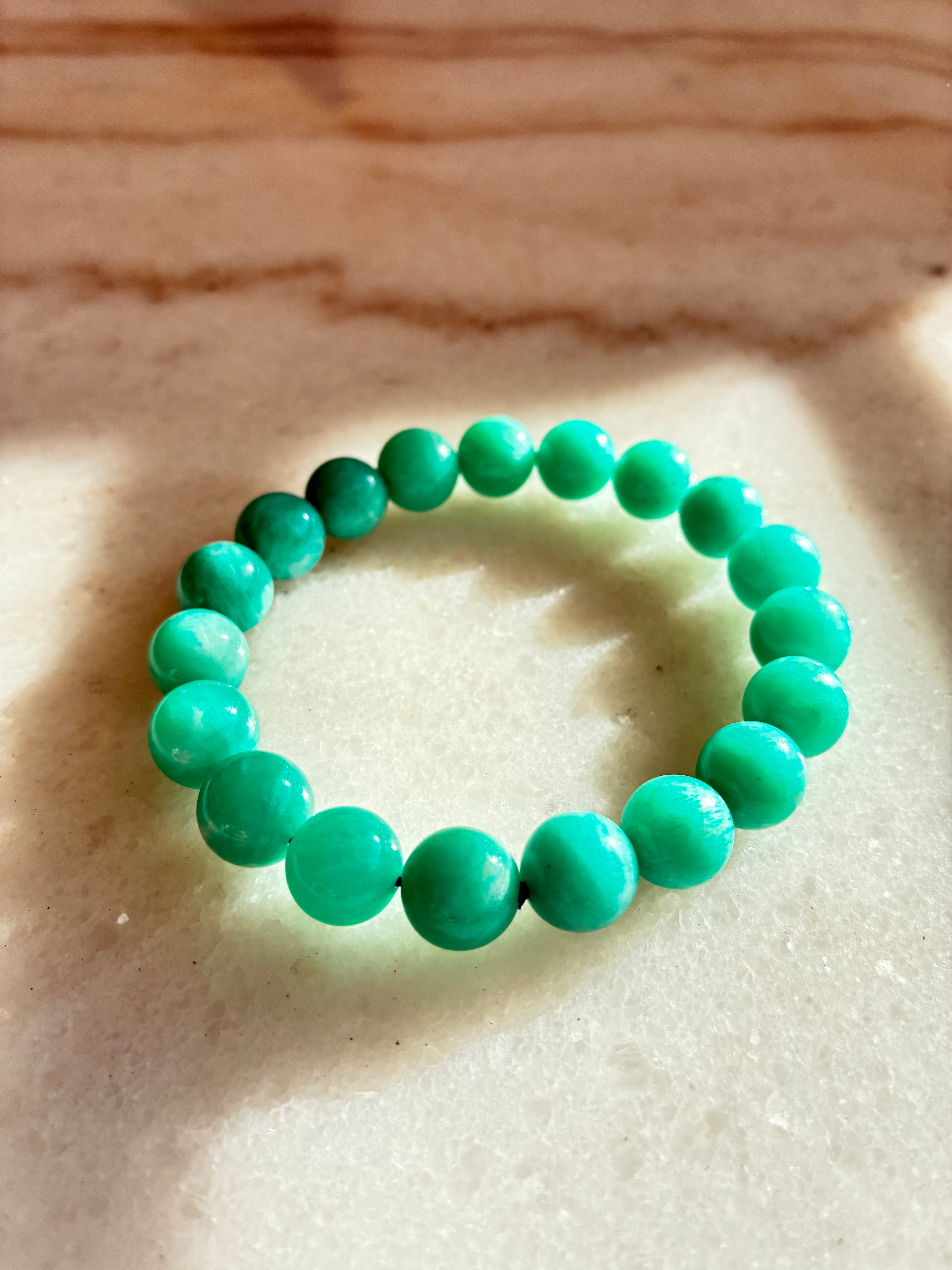 Amazonite  Bracelet - Natural Crystal