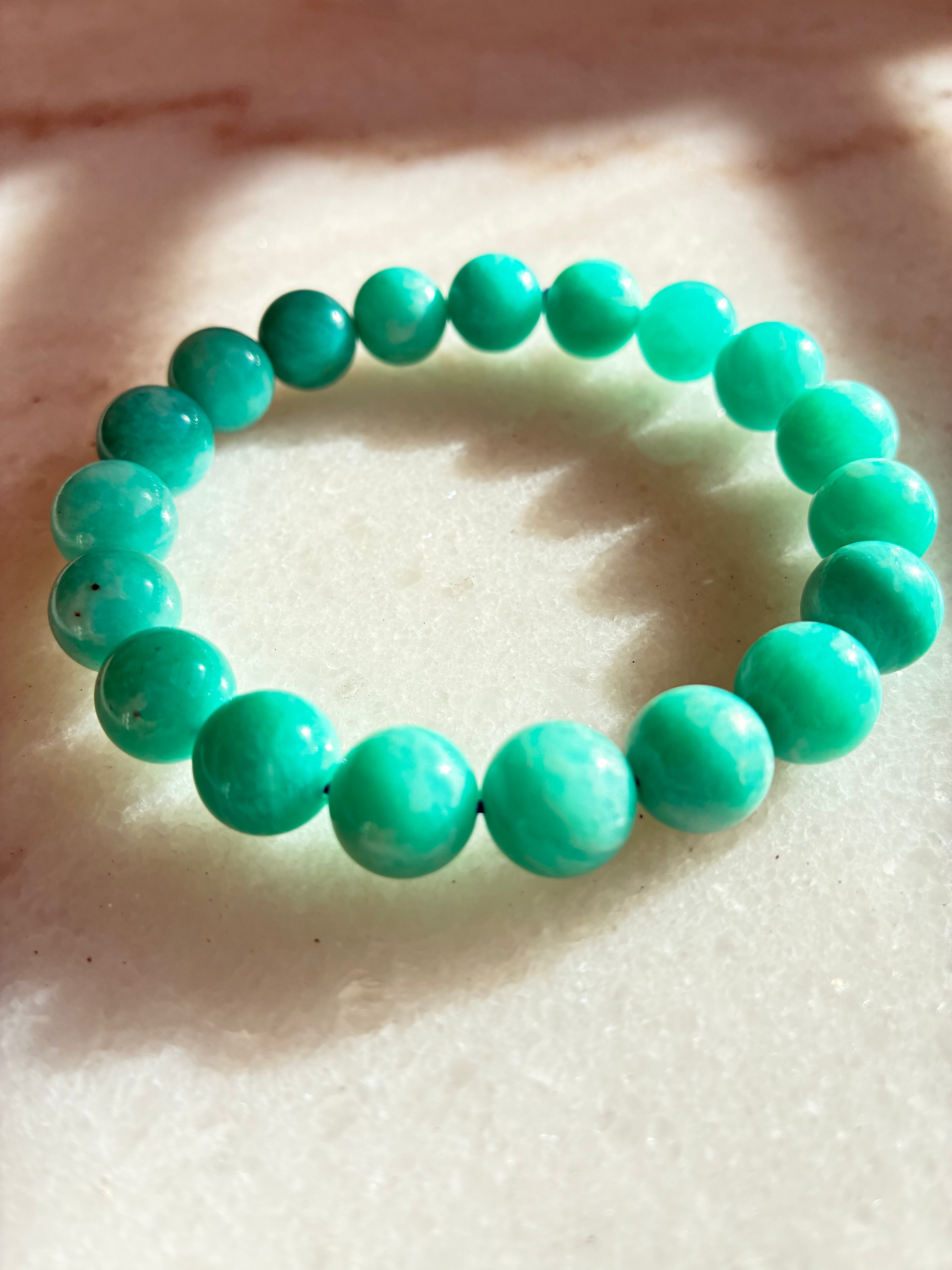 Amazonite  Bracelet - Natural Crystal