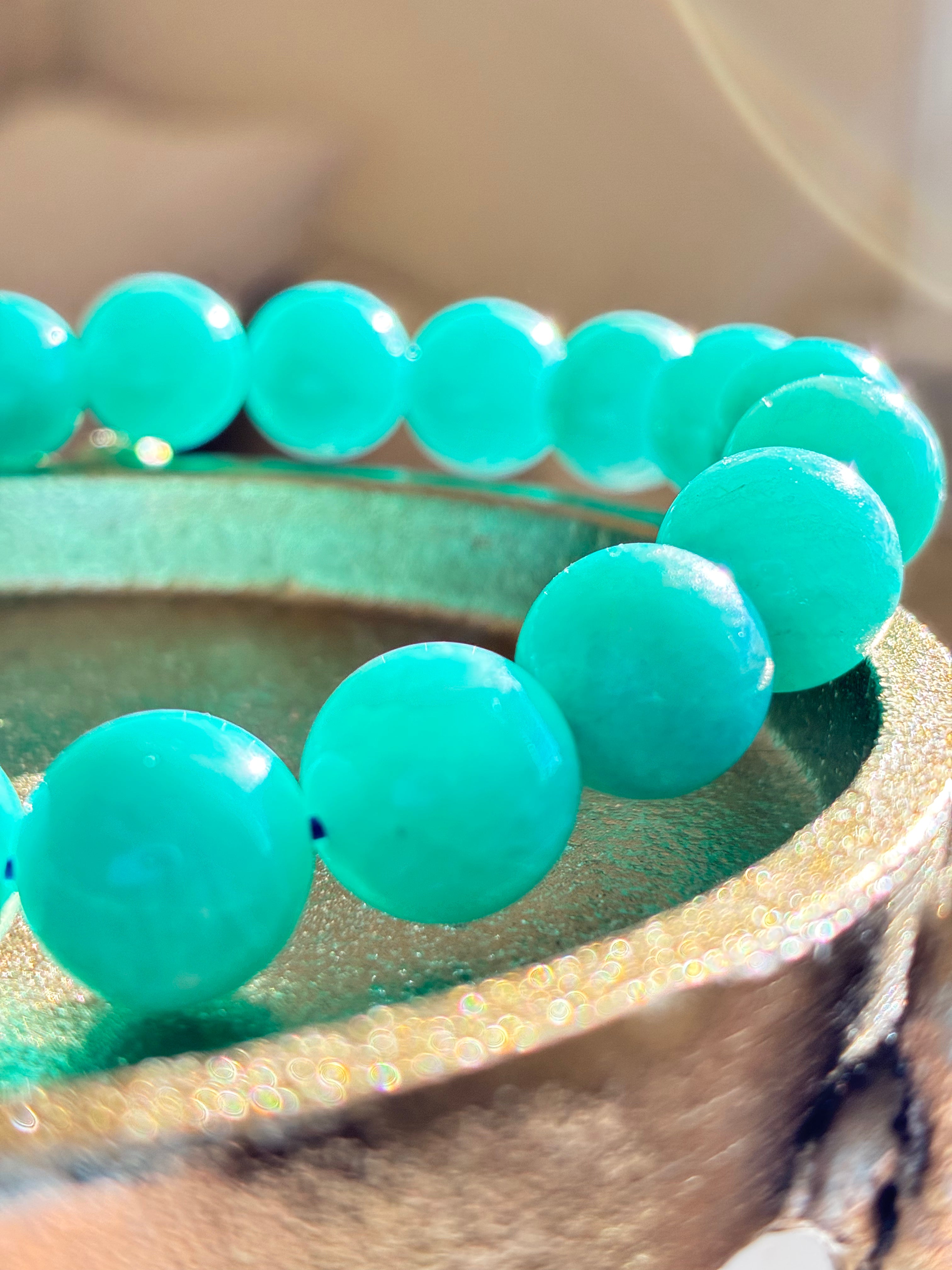 Amazonite  Bracelet - Natural Crystal