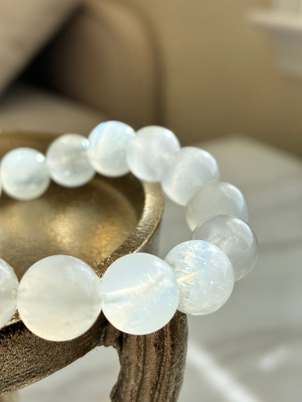 Moonstone Bracelet  - Natural Crystal