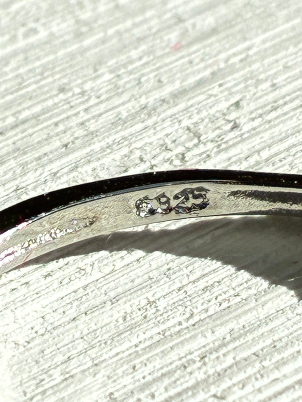 White Topaz Silver Ring