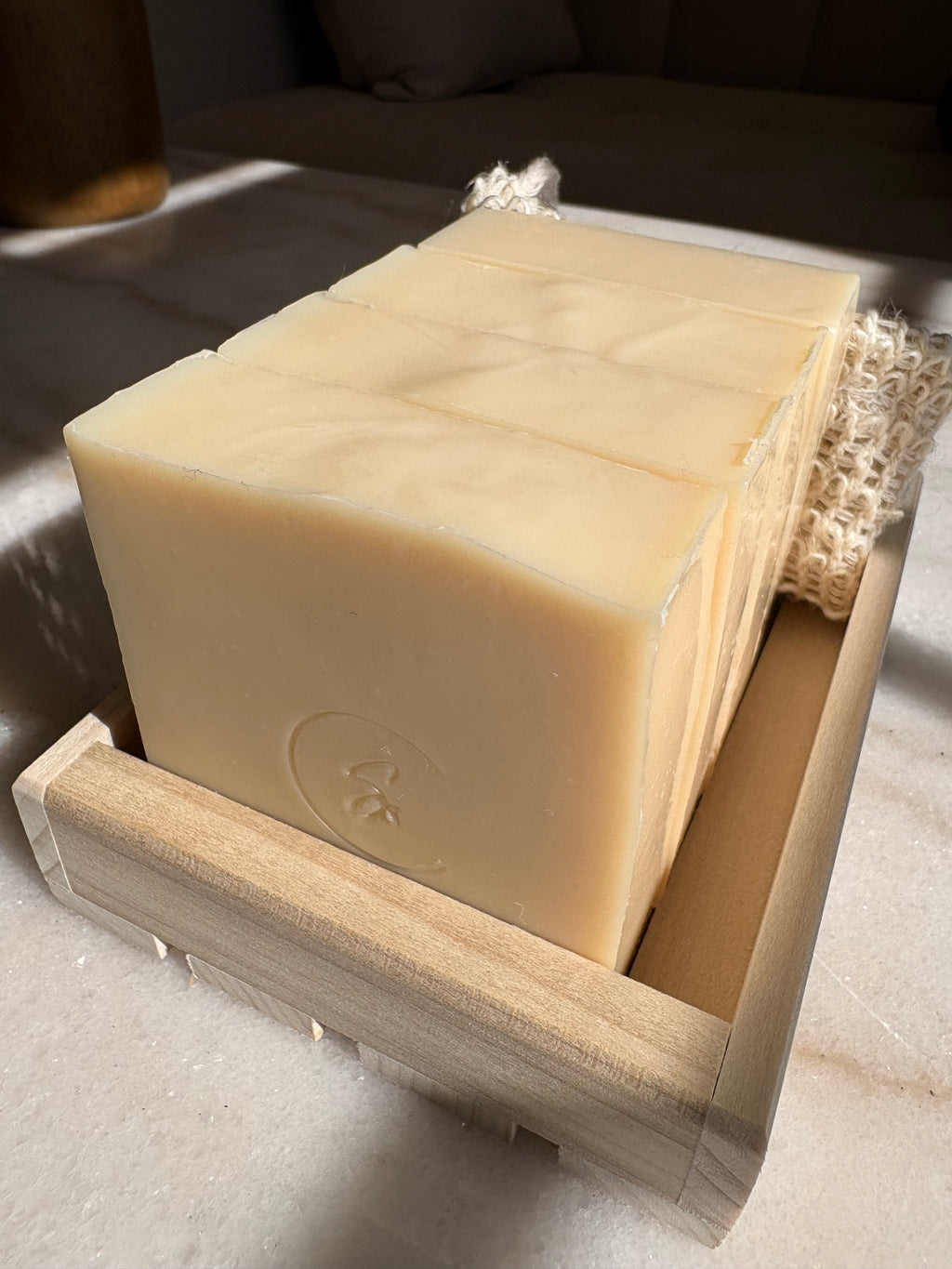 Sake Blossom  |  Fermented Rice & Neroli Beauty Bar - Cold Process, Handmade Natural Bar Soap