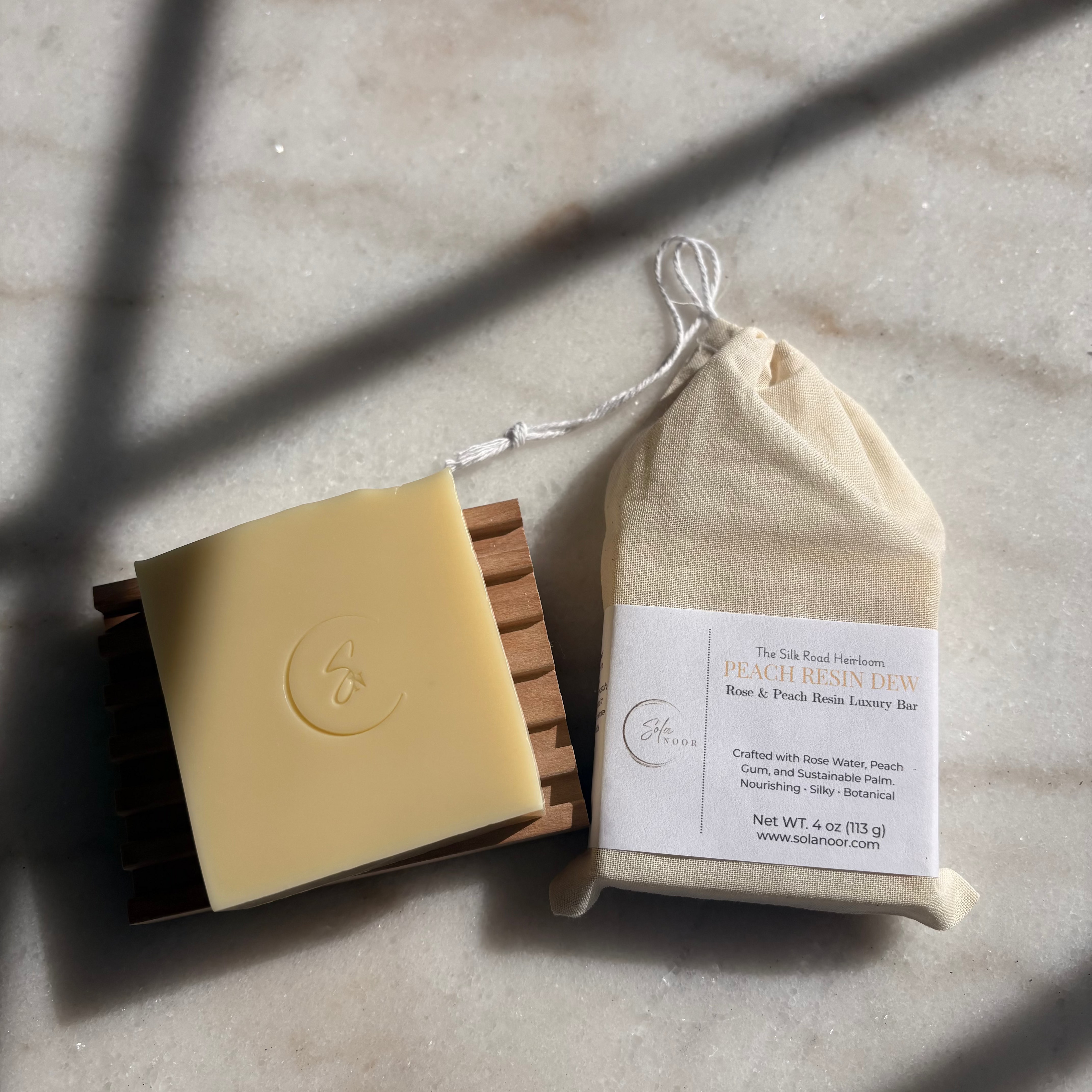 Peach Resin Dew | Peach Gum Luxury Natural Soap