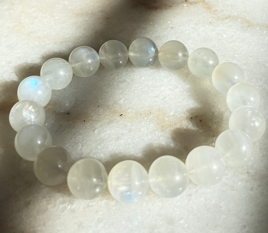 Moonstone Bracelet  - Natural Crystal