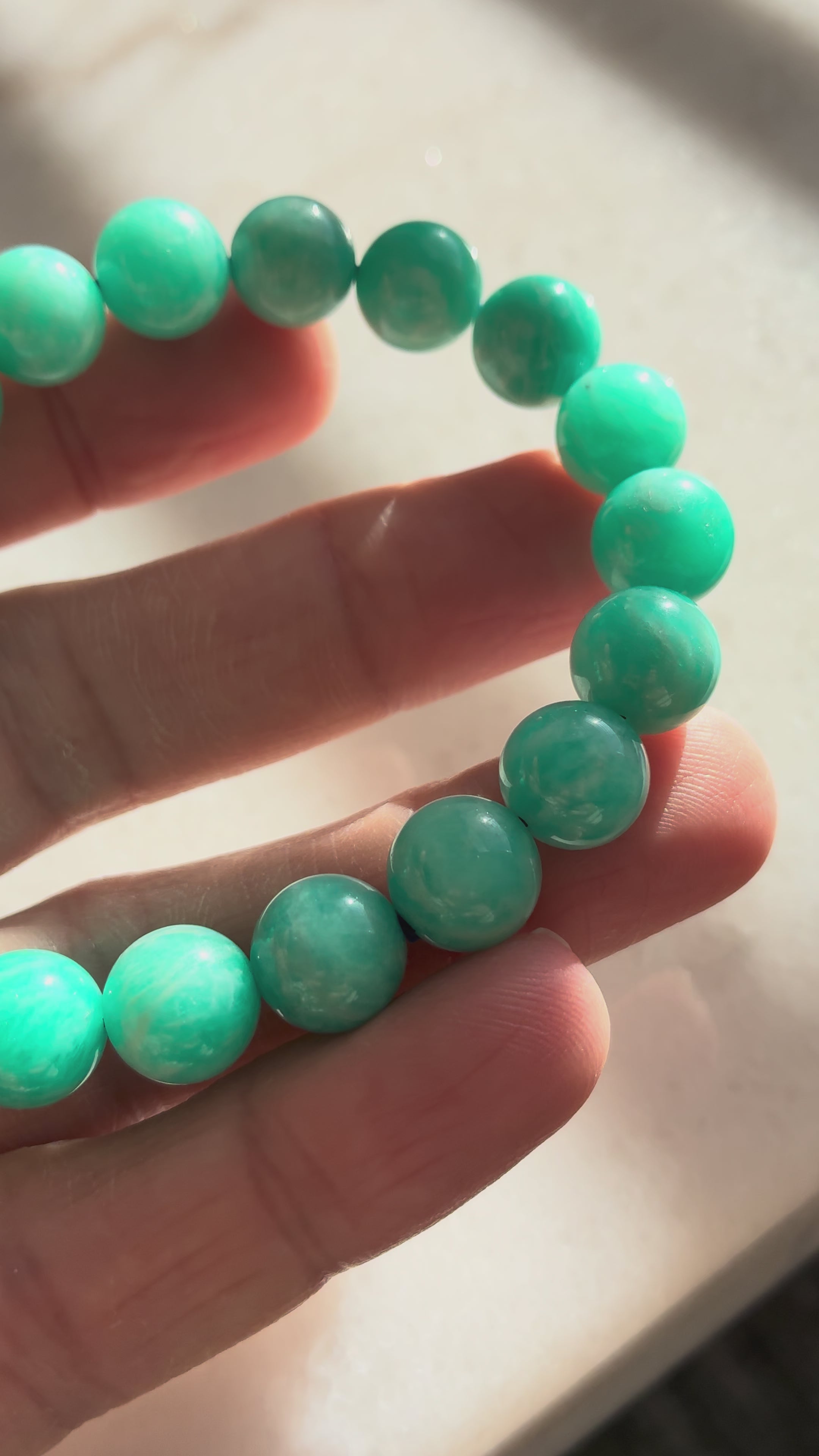 Amazonite  Bracelet - Natural Crystal